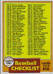 thumbnail 133  - 1981 Topps Traded Baseball Cards #727-858 You Pick!