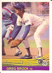 thumbnail 76 - 1984 Donruss Baseball Cards #221-440 You Pick!