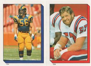 1986 Topps Football Stickers 1-285 You Pick! - Picture 105 of 174