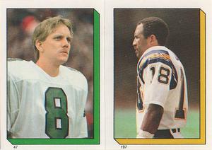 1986 Topps Football Stickers 1-285 You Pick! - Picture 48 of 174