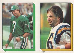 1986 Topps Football Stickers 1-285 You Pick! - Picture 50 of 174