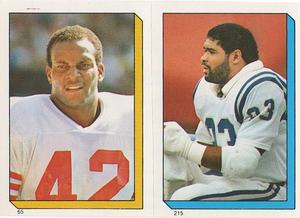 1986 Topps Football Stickers 1-285 You Pick! - Picture 66 of 174