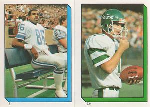 1986 Topps Football Stickers 1-285 You Pick! - Picture 82 of 174