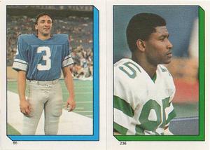 1986 Topps Football Stickers 1-285 You Pick! - Picture 87 of 174