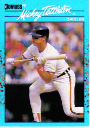 thumbnail 15  - 1990 Donruss Baseball&#039;s Best AL Baseball Cards #1-144 You Pick!