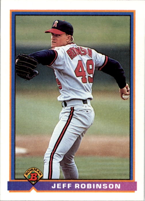 1991 Bowman Baseball Cards 101-200 + Glow Backs + E Copyright Variations U Pick! - Picture 201 of 220