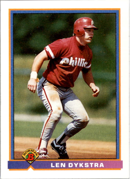 thumbnail 2  - 1991 Bowman Glow Backs Baseball Cards #501-704 You Pick!