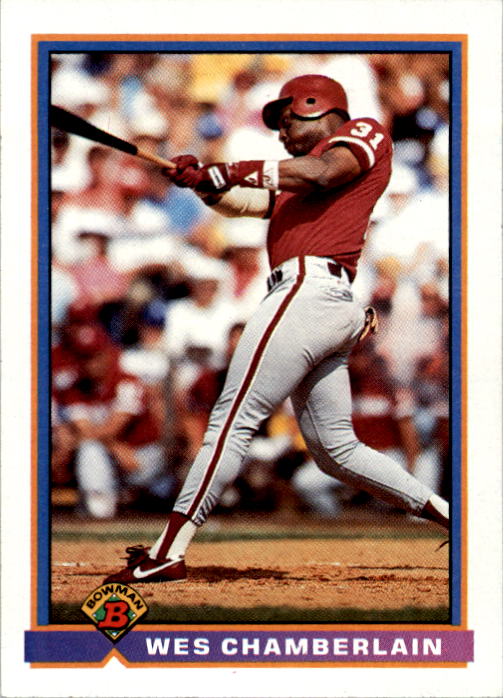 thumbnail 6  - 1991 Bowman Glow Backs Baseball Cards #501-704 You Pick!
