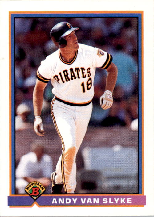 thumbnail 30  - 1991 Bowman Glow Backs Baseball Cards #501-704 You Pick!