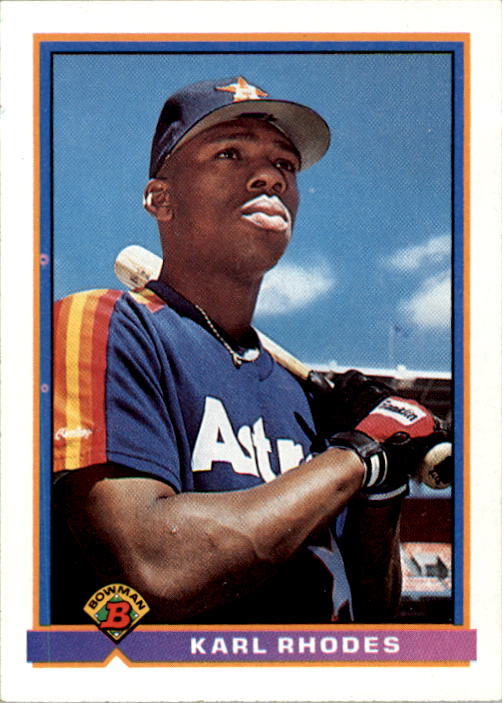 thumbnail 45  - 1991 Bowman Glow Backs Baseball Cards #501-704 You Pick!