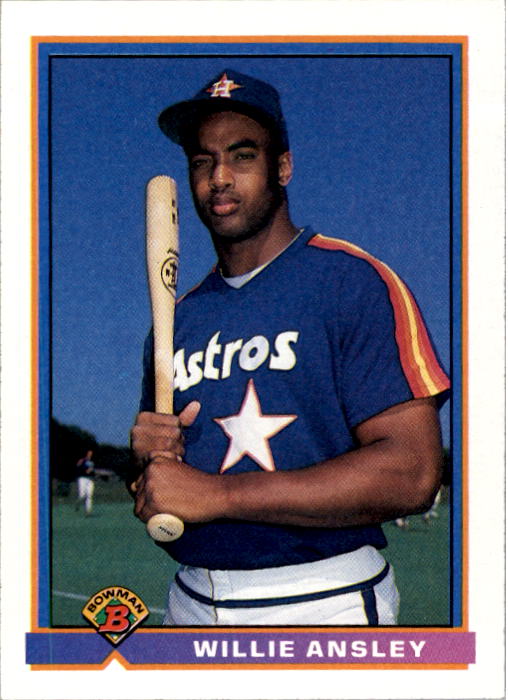 thumbnail 50  - 1991 Bowman Glow Backs Baseball Cards #501-704 You Pick!
