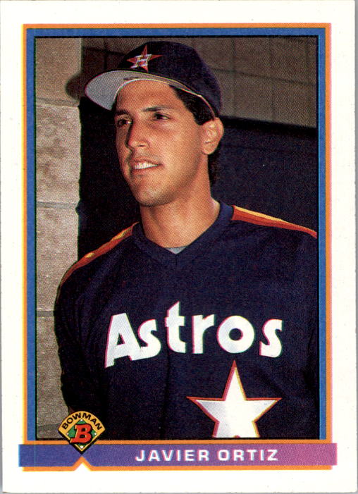 thumbnail 63  - 1991 Bowman Glow Backs Baseball Cards #501-704 You Pick!
