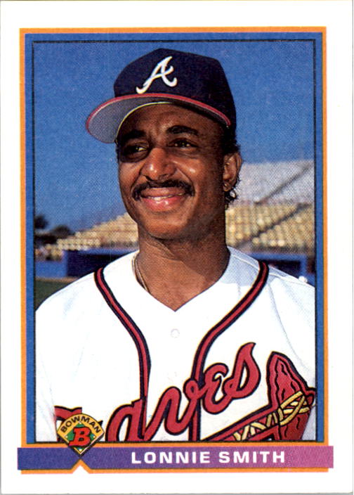thumbnail 68  - 1991 Bowman Glow Backs Baseball Cards #501-704 You Pick!