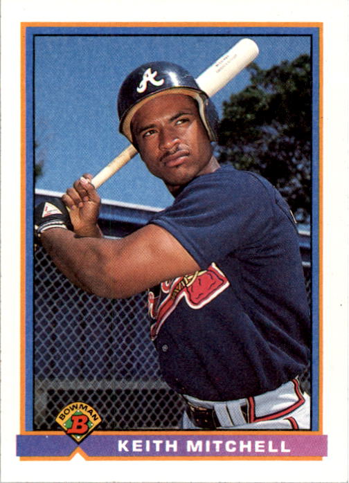 thumbnail 76  - 1991 Bowman Glow Backs Baseball Cards #501-704 You Pick!