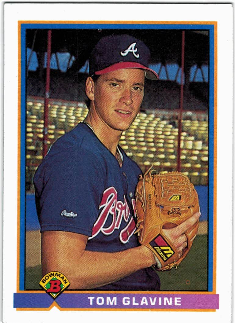 thumbnail 77  - 1991 Bowman Glow Backs Baseball Cards #501-704 You Pick!
