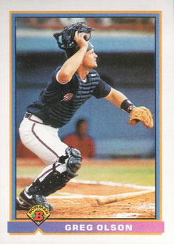 thumbnail 78  - 1991 Bowman Glow Backs Baseball Cards #501-704 You Pick!