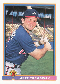 thumbnail 87  - 1991 Bowman Glow Backs Baseball Cards #501-704 You Pick!