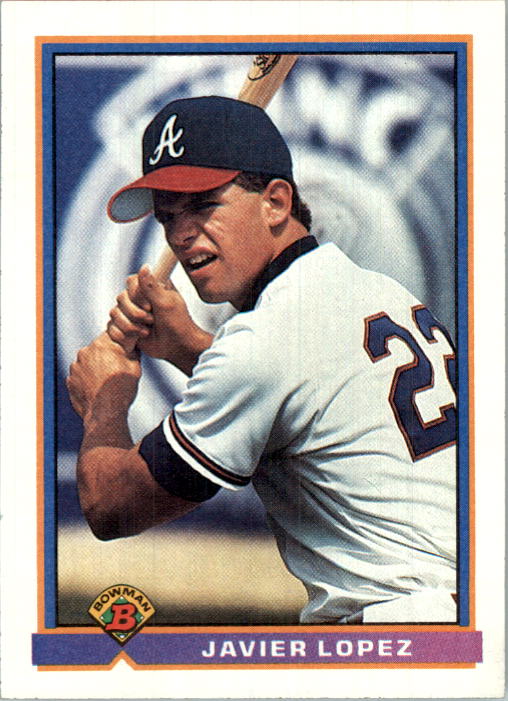 thumbnail 88  - 1991 Bowman Glow Backs Baseball Cards #501-704 You Pick!
