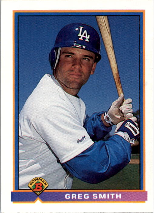 thumbnail 95  - 1991 Bowman Glow Backs Baseball Cards #501-704 You Pick!