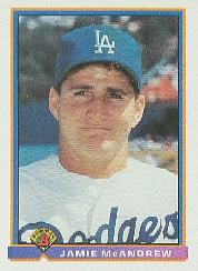 thumbnail 102  - 1991 Bowman Glow Backs Baseball Cards #501-704 You Pick!