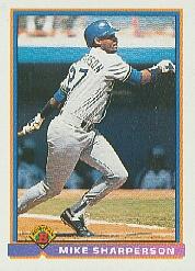 thumbnail 103  - 1991 Bowman Glow Backs Baseball Cards #501-704 You Pick!