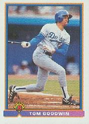 thumbnail 109  - 1991 Bowman Glow Backs Baseball Cards #501-704 You Pick!
