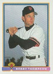 thumbnail 124  - 1991 Bowman Glow Backs Baseball Cards #501-704 You Pick!
