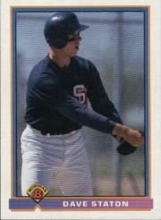 thumbnail 146  - 1991 Bowman Glow Backs Baseball Cards #501-704 You Pick!