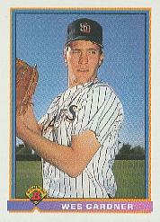 thumbnail 154  - 1991 Bowman Glow Backs Baseball Cards #501-704 You Pick!