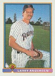 thumbnail 161  - 1991 Bowman Glow Backs Baseball Cards #501-704 You Pick!