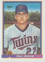 thumbnail 196  - 1991 Bowman Glow Backs Baseball Cards #501-704 You Pick!