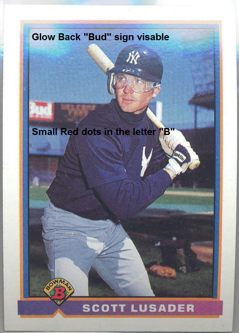 1991 Bowman Baseball Cards 101-200 + Glow Backs + E Copyright Variations U Pick! - Picture 165 of 220