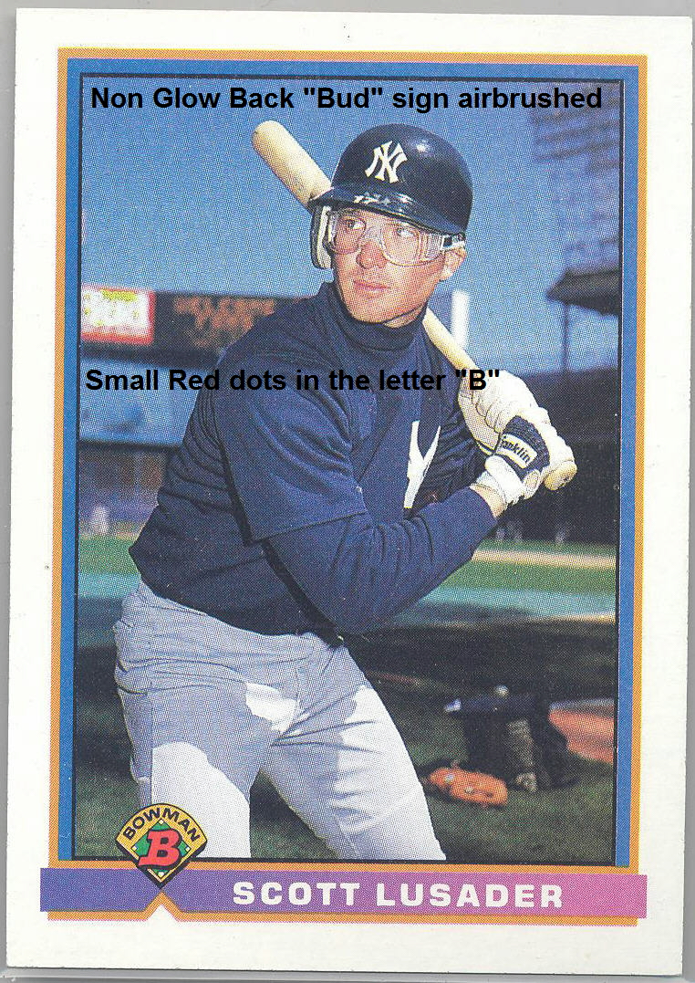 1991 Bowman Baseball Cards 101-200 + Glow Backs + E Copyright Variations U Pick! - Picture 167 of 220